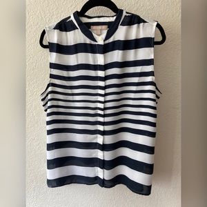 Banana Republic sleeveless blouse